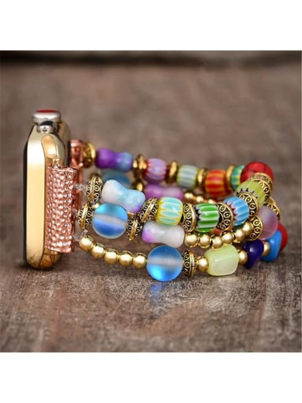 NEW Boho Natural Stone Apple Watch Band